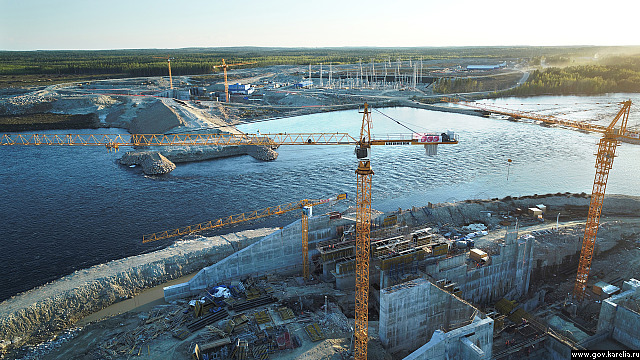Строительство Белопорожских МГЭС: вести со строительной площадки
